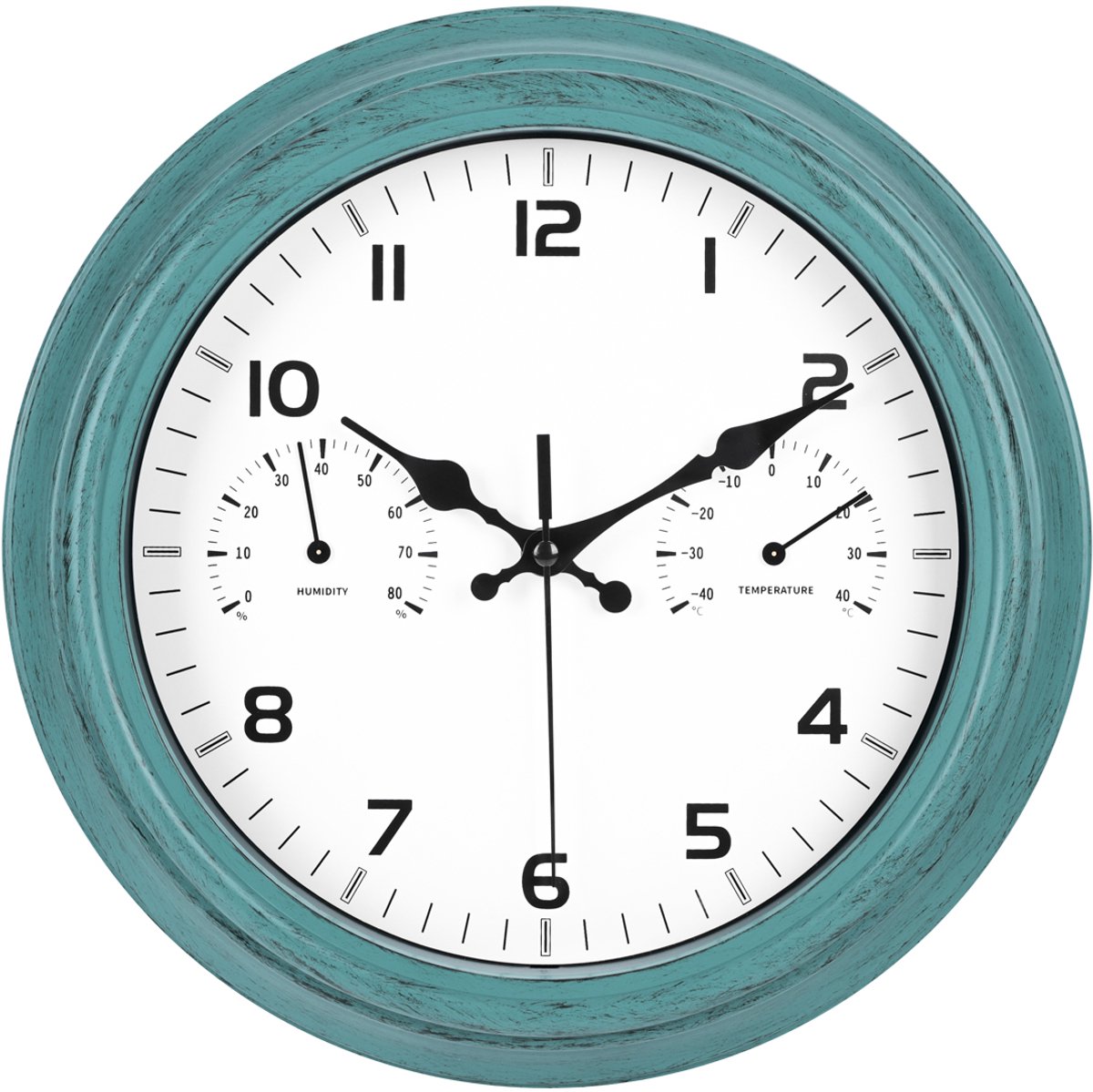 HomeZone Grote Vintage Moderne Retro Stijl Binnen/Buiten Tuin Decoratieve Wandklok Hek Ornament Thermometer Monteerbare Barometer Weerbestendig Weersbestendig WEERStation HYGROMETER HomeZone Grote Vintage Moderne Retro Stijl Binnen/Buiten Tuin Decoratieve Wandklok Hek Ornament Thermometer Monteerbare Barometer Weerbestendig Weersbestendig WEERStation HYGROMETER