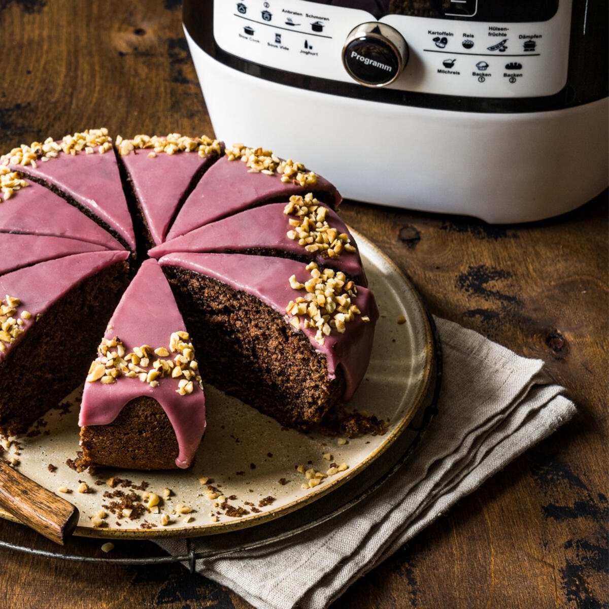 Rommelsbacher Multi-Pressure Cooker 6L 1000W Zwart - afbeelding 2