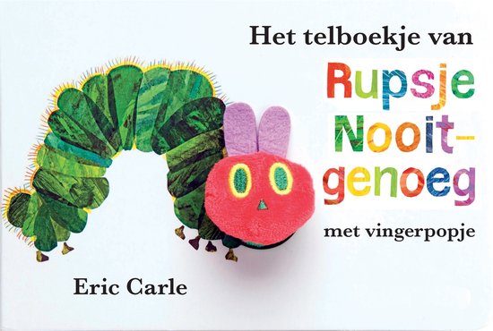 Rupsje Nooitgenoeg - Het telboekje van Rupsje Nooitgenoeg - cover