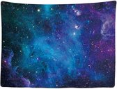 Ulticool - Natuur Galaxy Heelal Ruimte Planeten Zonnestelsel Astronaut - Wandkleed - 200x150 cm - Groot wandtapijt - Poster - Kamer Slaapkamer Woonkamer Kinderkamer Decoratie Accessoires - Tiener Cadeau Jongen