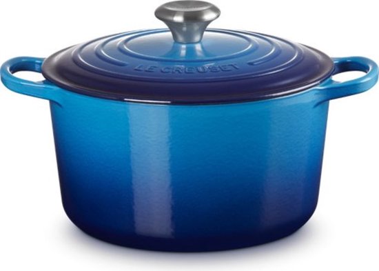 Lacor Cocotte ronde en fonte émaillée - 24 cm - Cocotte & cocotte minute - Rue du Commerce