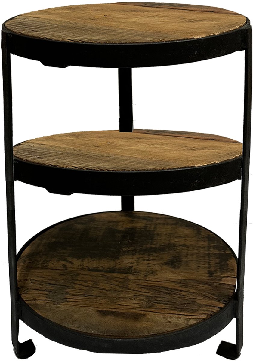 by Mooss - Etagère - 3 laags - Rond - Robuust - Brunch - Lunch - Feest - Decoratie - Plateau - Verhoging