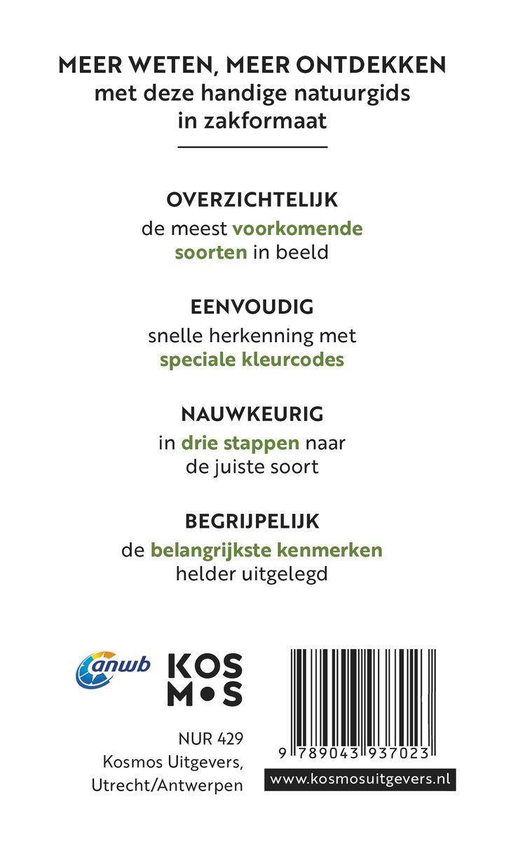 ANWB Basis Natuurgids - Bomen - back cover