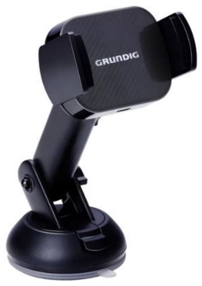 Grundig Automotive - Phone holder/charger car Qi - Telefoniehouder - kunststof - zwart