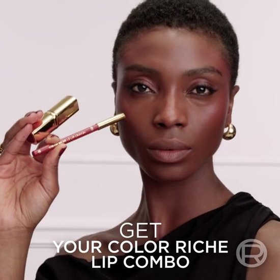 L’Oréal Paris Color Riche Satin 300 Le Rouge Paris Lippenstift - Verzorgende Lipstick - Formule verrijkt met arganolie - Rood - 4,54gr