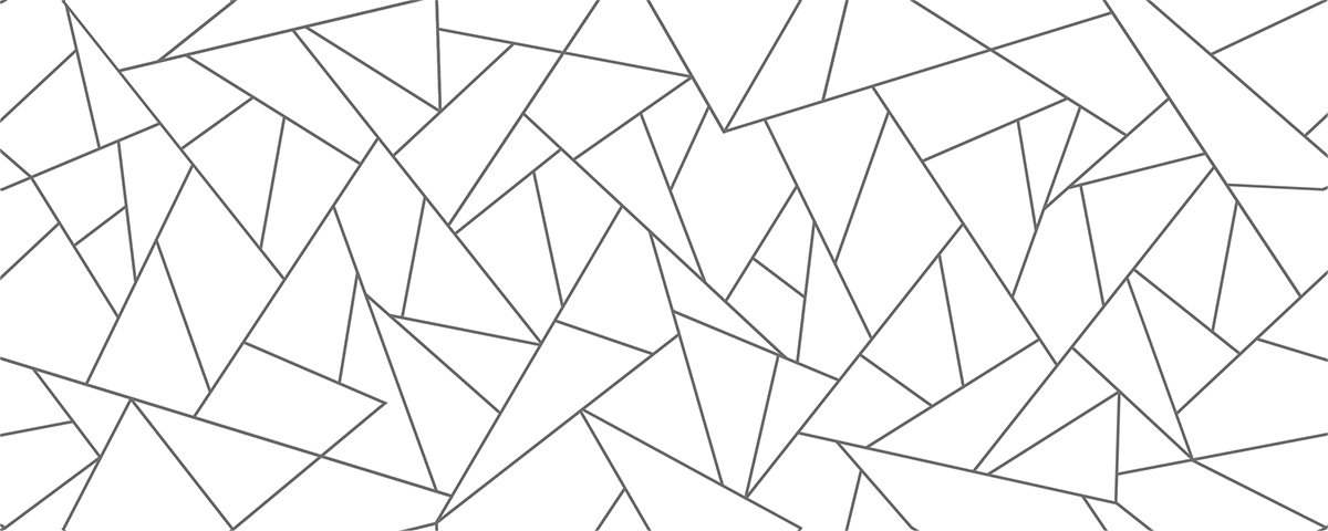Privacy raamfolie - Grijs geometrisch patroon - Stickers voor ramen en douchedeuren - 40x1