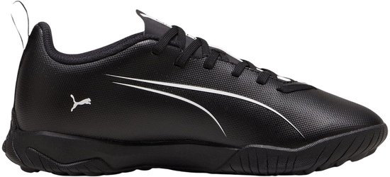 Football noir Puma avec bande Puma blanche