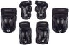 Nijdam Skate Beschermset - Volwassenen - Ink Shield - Zwart- Maat M