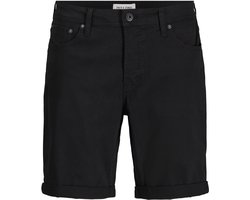JACK&JONES PLUS JPSTRICK ORIGINAL SHORT PLS Heren Short met 5 zakken - Black