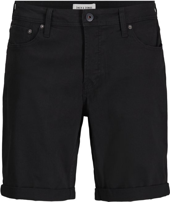 JACK&JONES PLUS JPSTRICK ORIGINAL SHORT PLS Heren Short met 5 zakken - Black