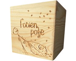 Fooienpot - Tip box - Fooienpot horeca - Fooien spaarpot - Fooienpot, spaarpot horeca - Fooienpot met slot - Fooi - Fooienpot grappig - Spaarpot - Spaarpot volwassenen - Spaarvarken - Spaarpotten