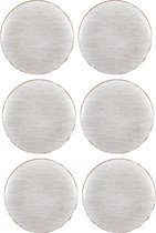 Assiette à déjeuner Hazel & Bos Juntos Rayado - 24 cm - lot de 6 pièces - porcelaine