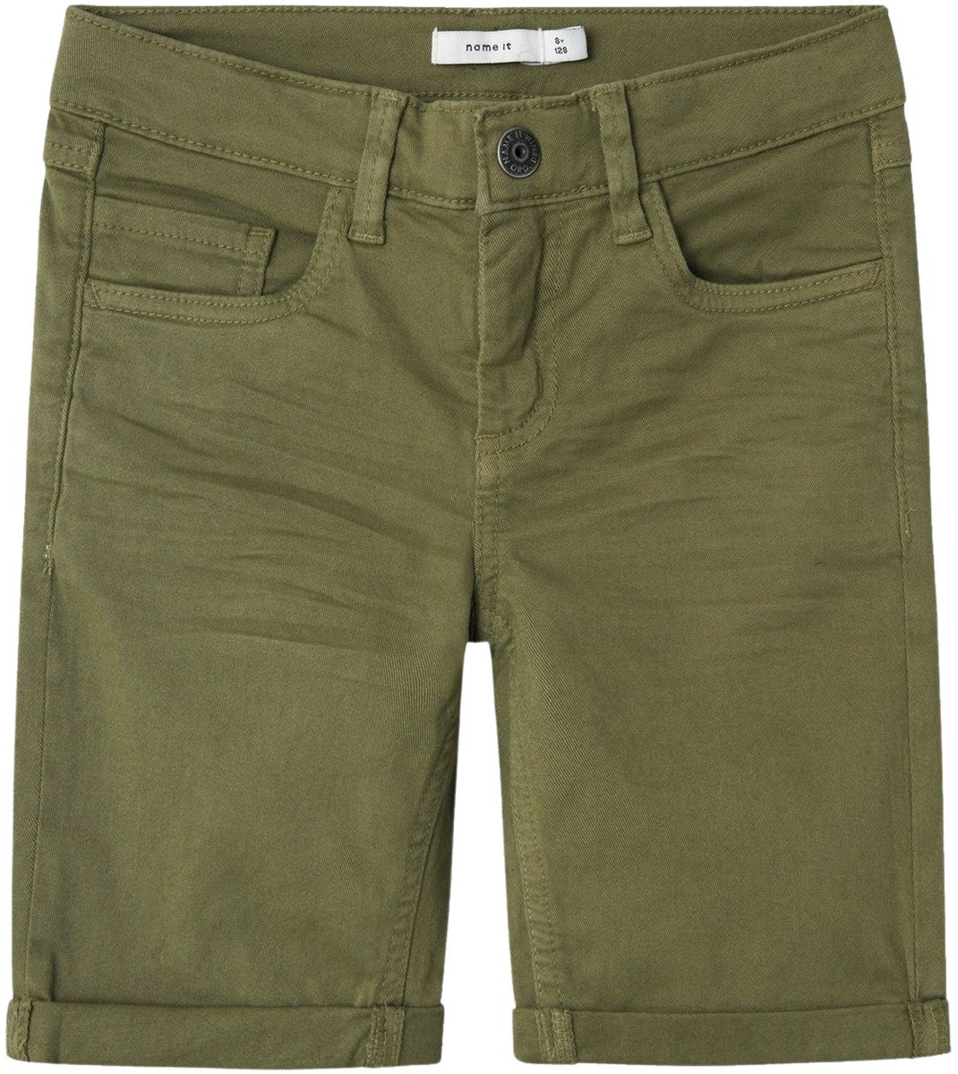 Short Long NAME IT Pour Garçon - Coton Élastique - Taille Normal