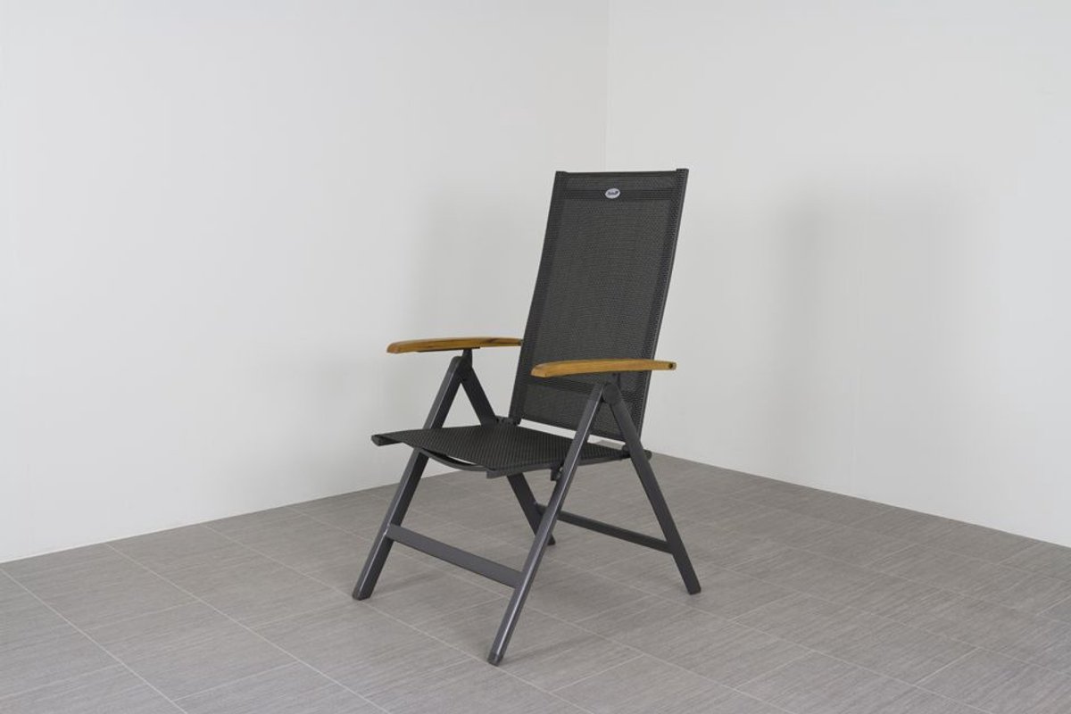 Hartman Set de 6 Napoli chaise réglable - Teak