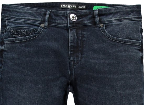 Cars Jeans Douglas 74828 Blue Noir Hommes Taille - W38 X L36