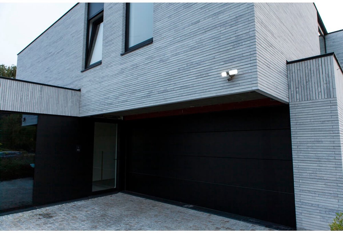 Lutec Chimera - LED security wandlamp voor buiten - Tweekoppig