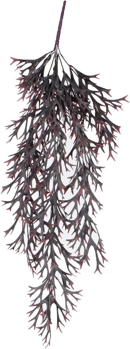 Mica Decorations Kunstplant Citronella Hangplant Rood - Steker L 84 cm - Mica Decorations