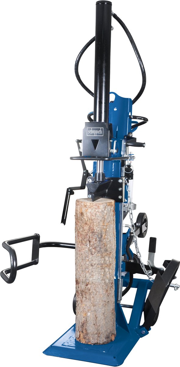 Scheppach Staande Houtklover HL2550GM - 25 ton - 400V - 5100 W - Elektrische houtkloofmachine - Houtsplijter - Houtkliever
