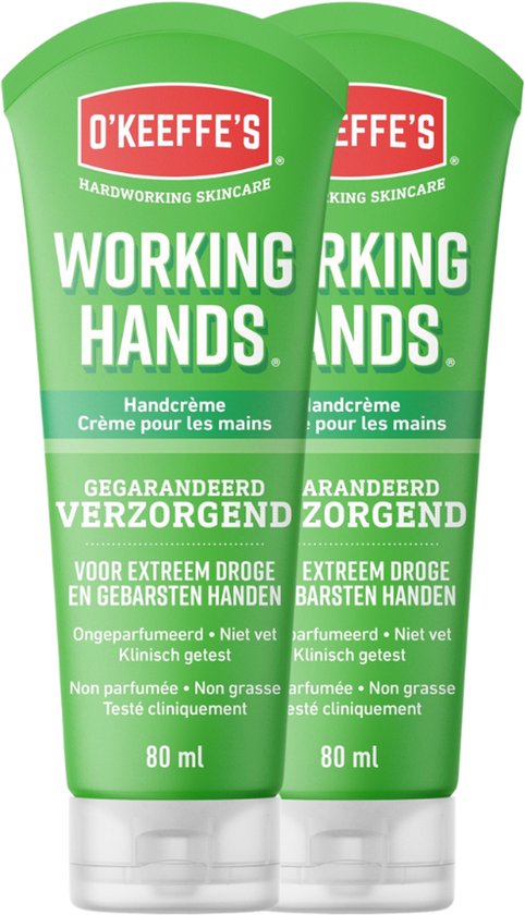 O'Keeffe's Working Hands Tube twin-pack