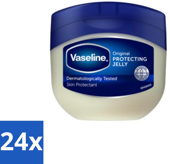 24x Vaseline Original Protecting Jelly. Dermatologisch getest. Huidbeschermer. 100 ml.