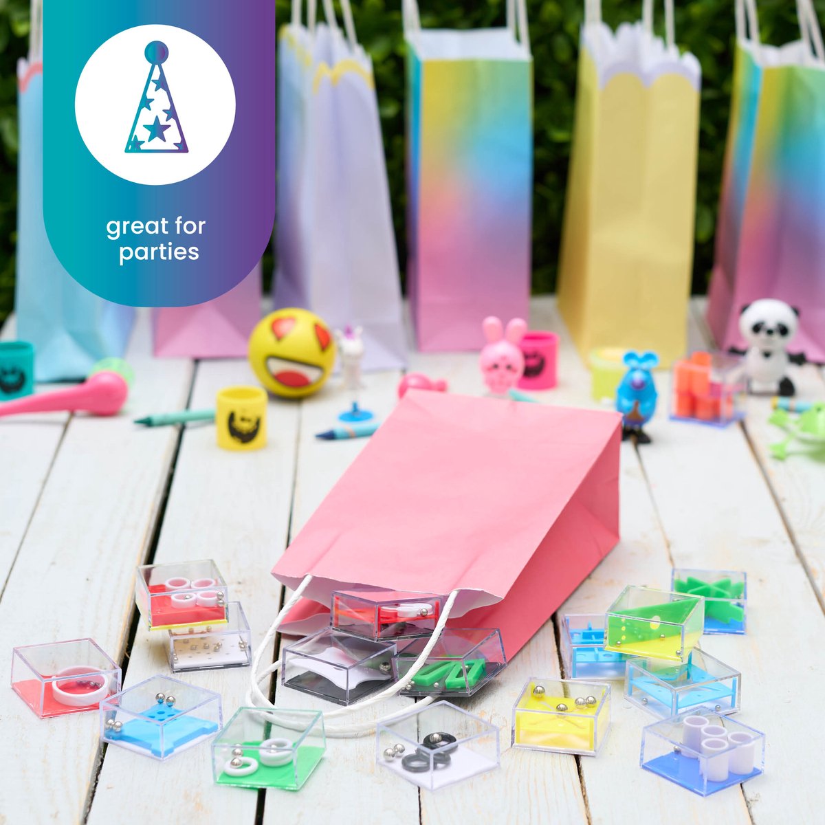 The Twiddlers – 28 Mini Puzzels – Geduldspelletjes voor Kinderen – Multipack voor Kinderfeestjes, Traktaties & Uitdeelcadeautjes — afbeelding 6