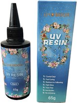 UV-hars epoxygellijmset, 1000 ml niet-giftig, hard type, kristalhelder, zonnekuur, doe-het-zelf huisdecoratie decoratie sieraden maken DIY voor siliconenhars mallen hangers oorbellen ketting armbanden