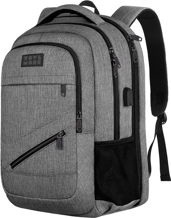 STILORD 'Banks' 15.6 Inch Laptop Rugzak van Leer Grote Rugtas voor