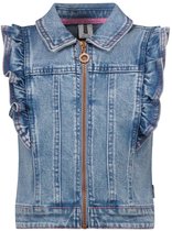 B.Nosy Y502-5001 Meisjes Denim Gilet - Leeftijd 9 tot 11 jaar