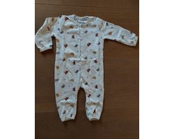 Baby pakje - onesie - drukknoopsluiting tot in het been - maat 50/56 - print Bears