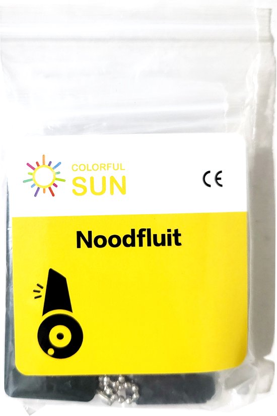 Colorful Sun® Sifflet de Secours avec Cordon - Lot de 4 - Sifflet d’Alarme Puissant pour Urgence, Outdoor & Survival - Sifflet pour Chien - Sifflet en Plastique à 3 Tons - Sifflet de Sauvetage pour Randonnée & Camping - Sifflet de Sport & d’Arbitre