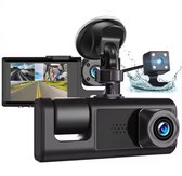Bol.com Blackbox Dashcam HD 3 camera's (voorbinnen en achter) + nachtzicht aanbieding