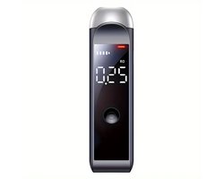 Digitale Alcoholtester Geen Mondstuk Nodig - Betrouwbare USB Oplaadbare Blaastest voor Persoonlijk Gebruik - Compact, Draagbaar en Ideaal voor Directe Alcoholmeting