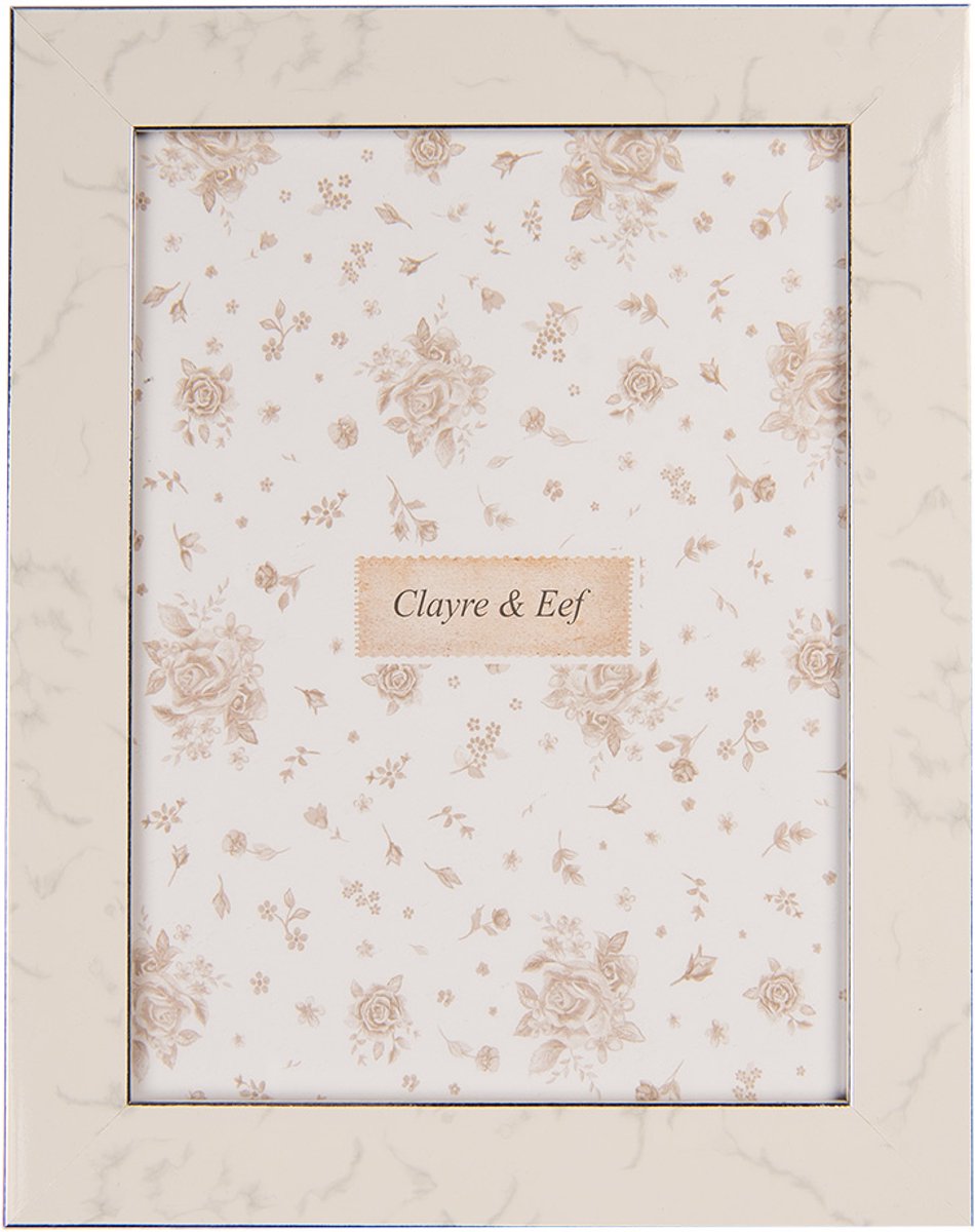 Clayre & Eef Fotolijst 13x18 cm Beige Kunststof