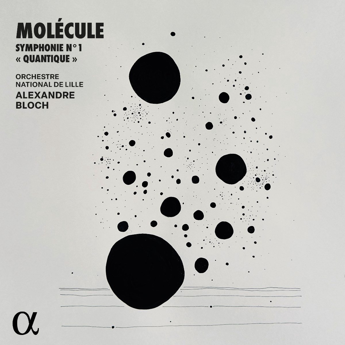 Orchestre National De Lille, Alexandre Bloch - Molécule: Symphonie N° 1 "Quantique" (LP)