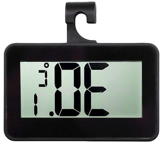 Thermomètre Numérique Pour Frigo/Congélo - Écran LCD Magnétique - Alarme Gel - Précision Haute