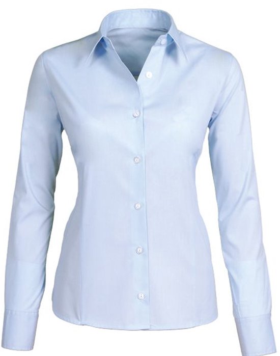 Giovanni Capraro Dames blouse lichtblauw | 27009 | maat 50