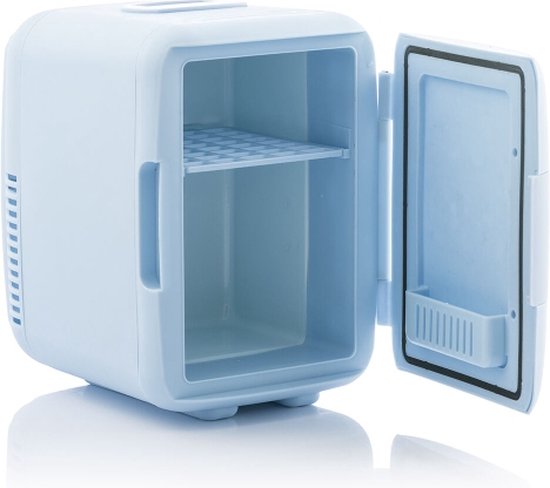 Skincare Fridge - Mini Fridge - Minibar - Make up Koelkast - Mini Koelkast - Koel- en Warmtefunctie - Draaggreep - 4 L - met Auto adapter van Merkloos — afbeelding 3