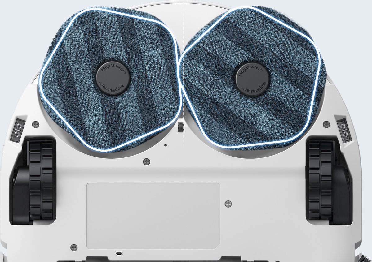 Afbeelding 3 van eufy Clean X10 Pro Omni Wit robotstofzuiger met dweil - Robot Vacuum 8000 Pa zuigkracht, tapijt detectie AI-obstakel vermijding, wast en droogt de dweil, automatisch legen en vullen