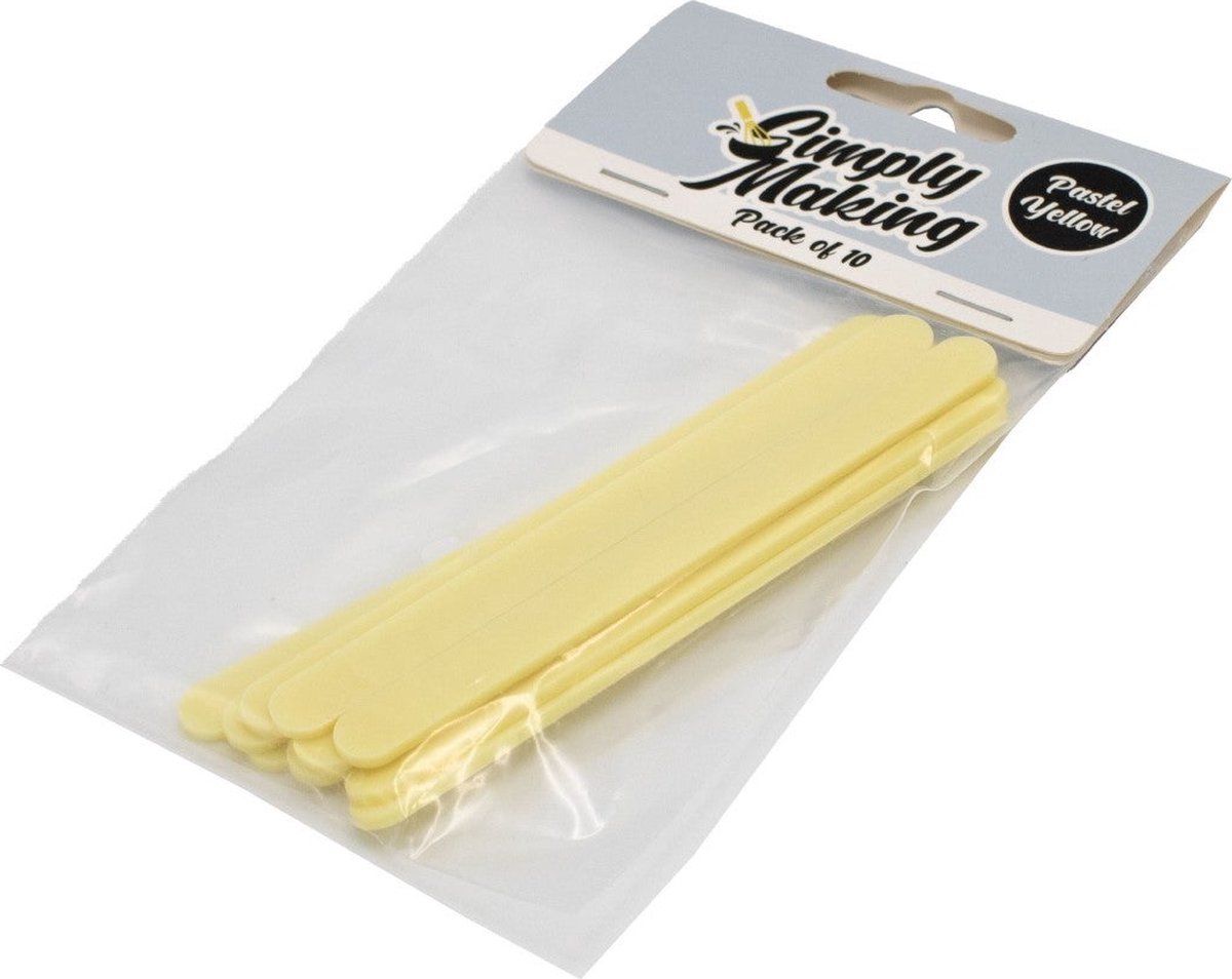 Simply Making Cakesicle Sticks Pastelgeel Standaard pk/10
