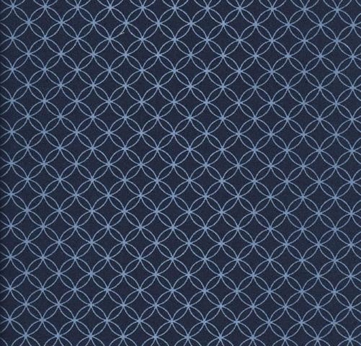 Blauw retro behang vlıes 701753