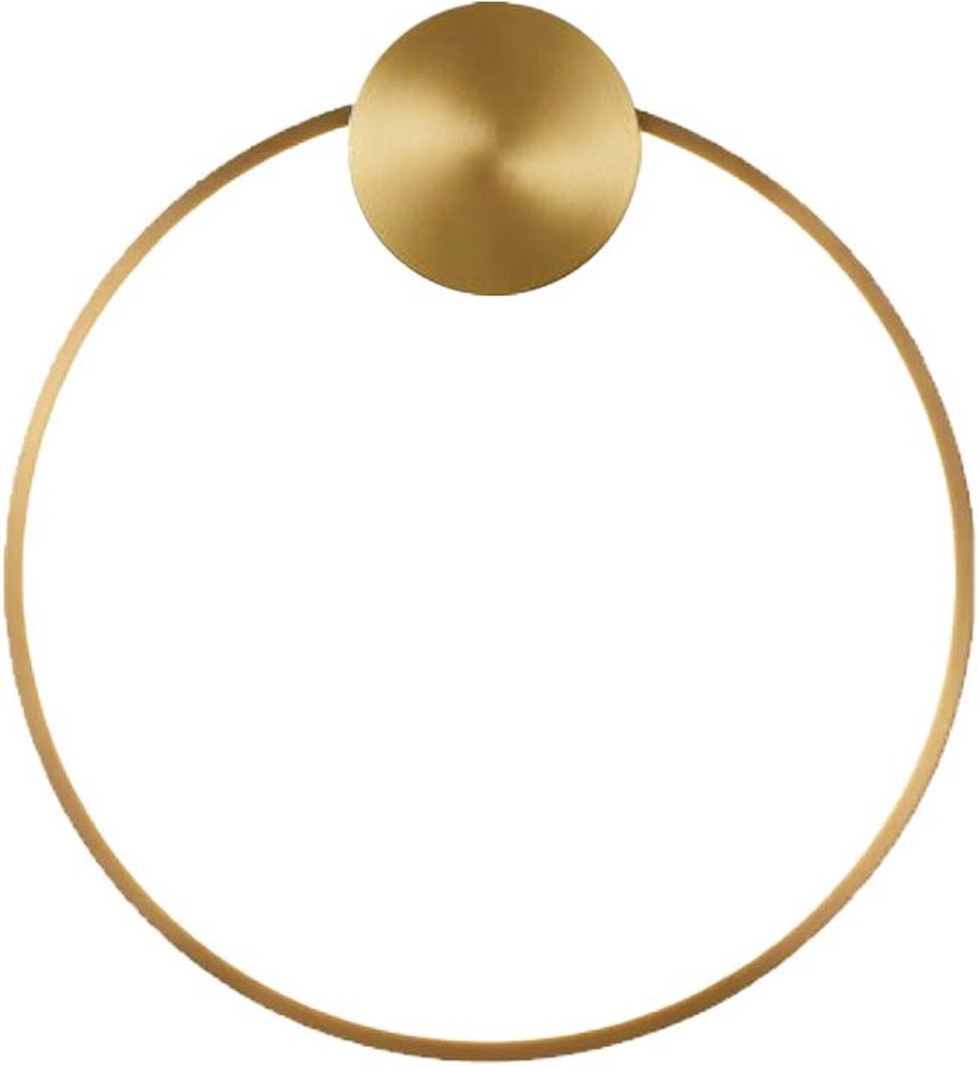 TooLight App1385-Cw Spiegelverlichting Geborsteld Goud 30X7,5X33Cm