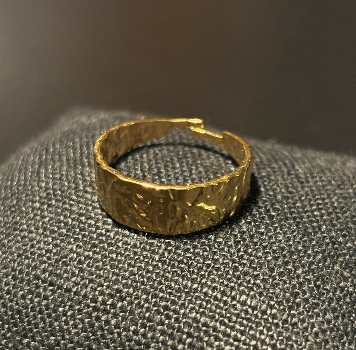 No-Fade Goud-Stijl Vergulde Vintage Patroon Ring Sieraden Voor Dames En Heren