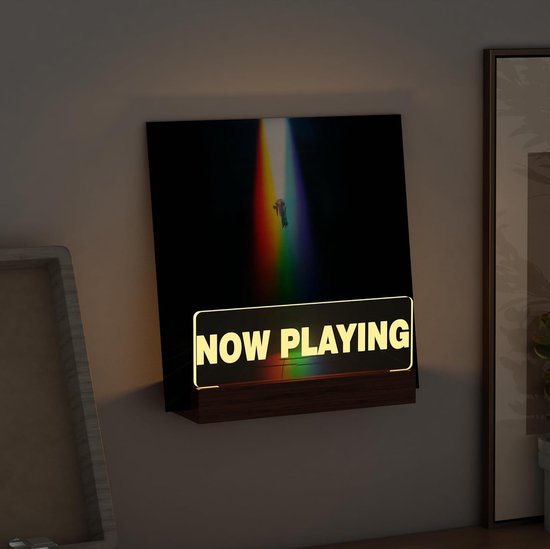 Now Playing Vinyl Record Stand, Vinyl Record Wall Mount voor Album Display, Vinyl Houder Muur Opknoping voor LP opslag, Klassiek Home Decor Gift voor Muziekfans, Eenvoudig te Installeren Wit Now Playing Vinyl Record Stand, Vinyl Record Wall Mount voor Album Display, Vinyl Houder Muur Opknoping voor LP opslag, Klassiek Home Decor Gift voor Muziekfans, Eenvoudig te Installeren Wit
