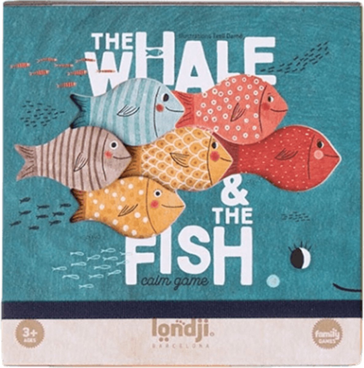 Londji puzzelspel whale and the fish