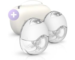 STFF & Co® Dubbele Elektrische Draadloze Borstkolf - Handsfree Borstkolf - Kolf - Breast Pump - Draagbaar - BPA Vrij