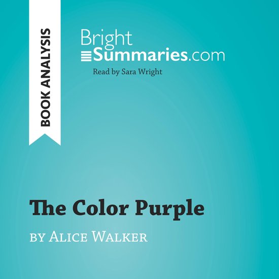 The Color Purple by Alice Walker (Book Analysis) - cover