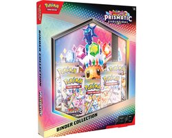Pokemon scarlet & violet sv08.5 prismatic evolutions binder collection