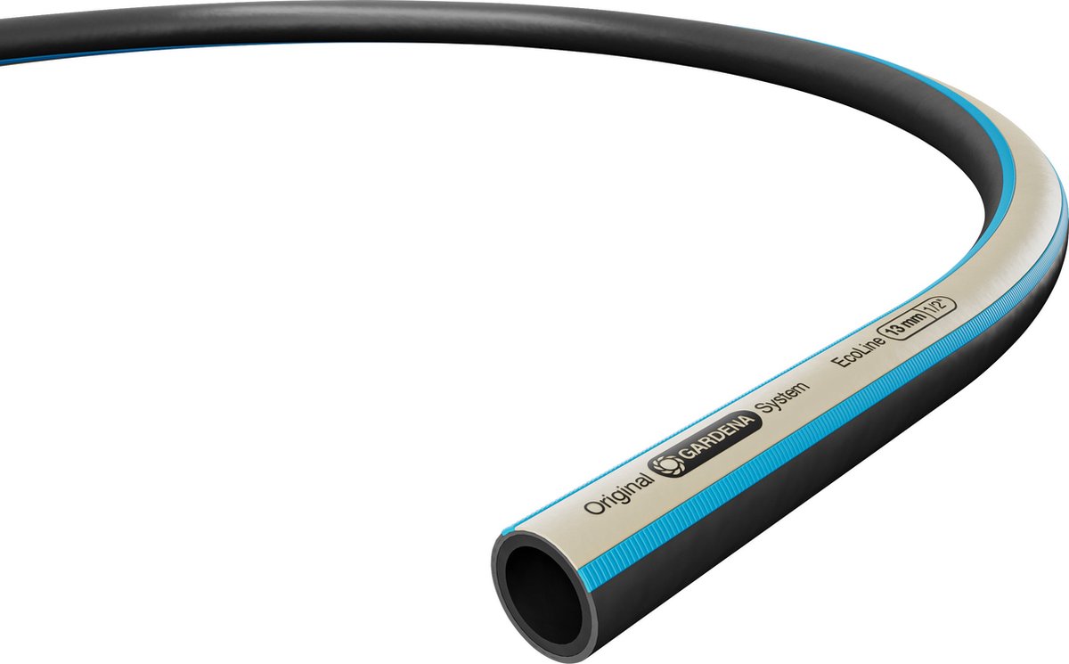 Gardena Tuyau d'arrosage Noir 20 m 1/2 pouce