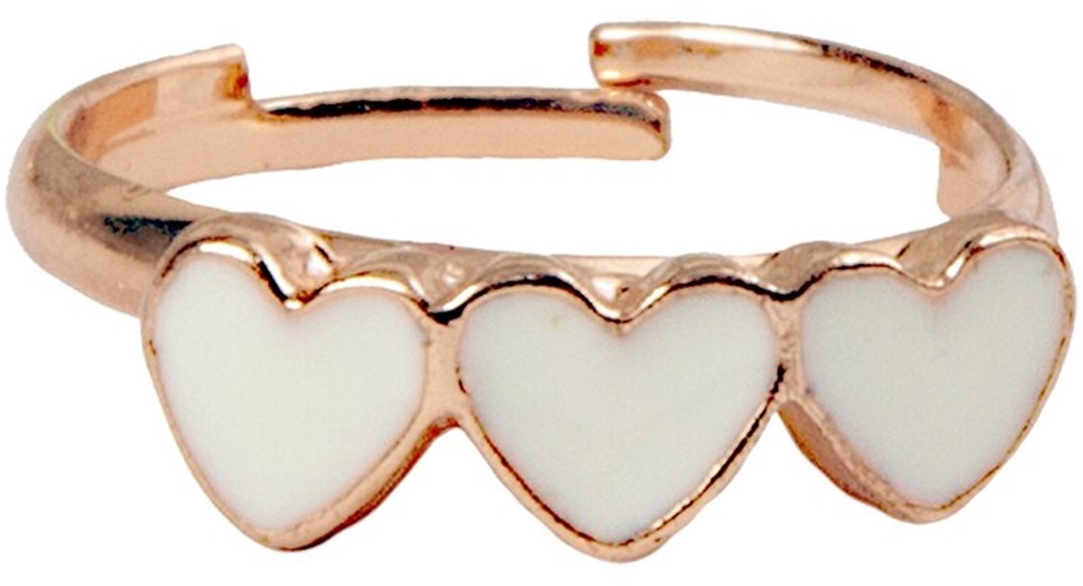 Great Pretenders Boutique Heart Star Rings, 3 Pcs