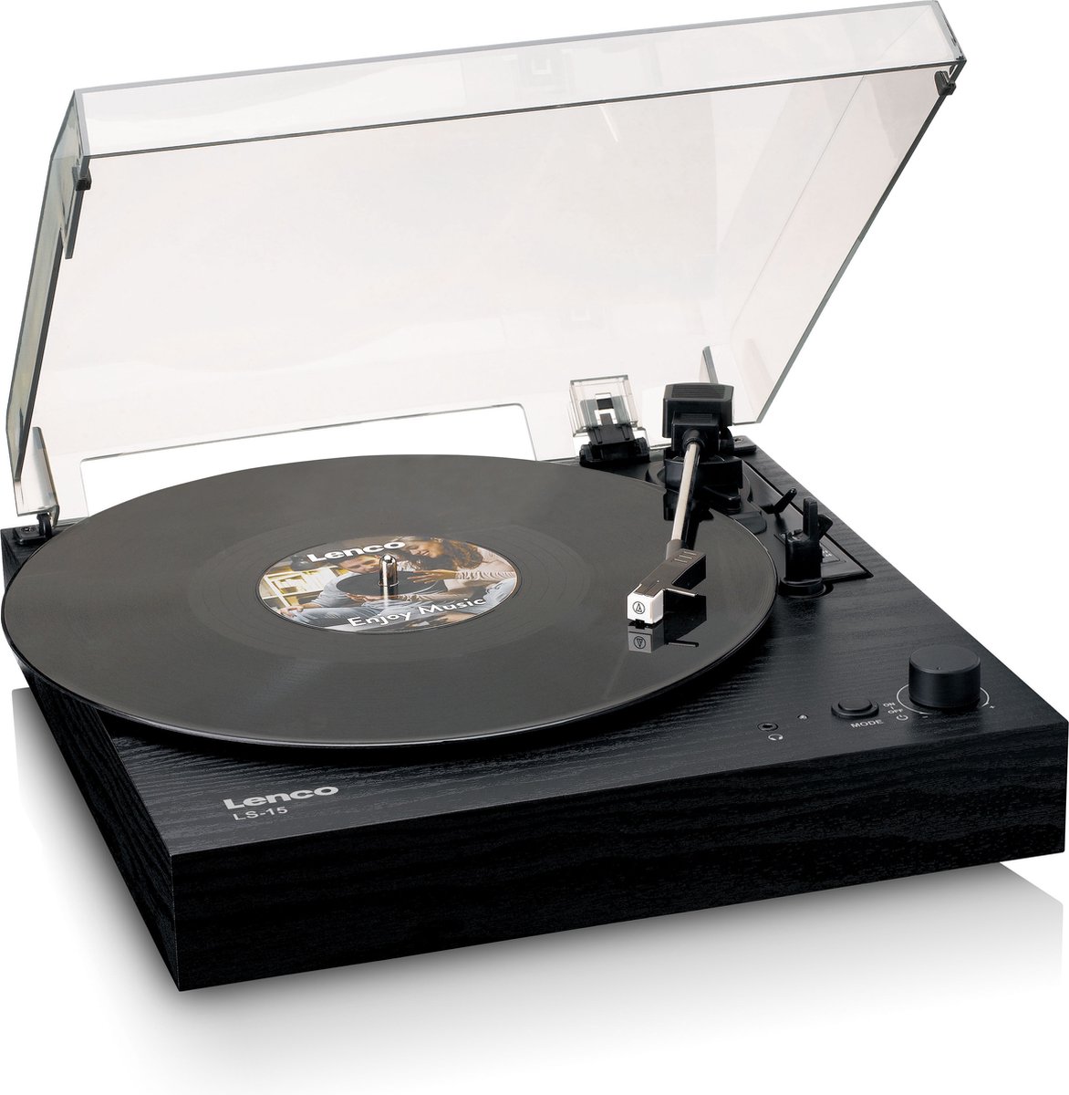 Platenspeler Met Bluetooth®, Twee Ingebouwde Luidsprekers En AT3600L Cassette Wood Platenspeler Met Bluetooth®, Twee Ingebouwde Luidsprekers En AT3600L Cassette Wood